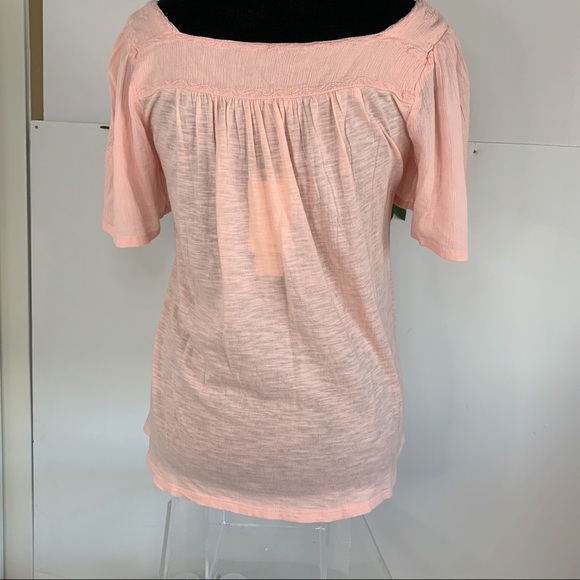 Lucky Brand Pink
Embroidered Square-Neck Top Med - Picture 5 of 8